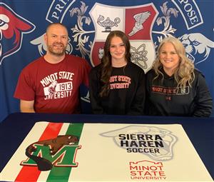 Sierra Haren Signing Day February 2021 